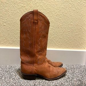 Dan Post Marlboro Brown Cowboy Western Boots
